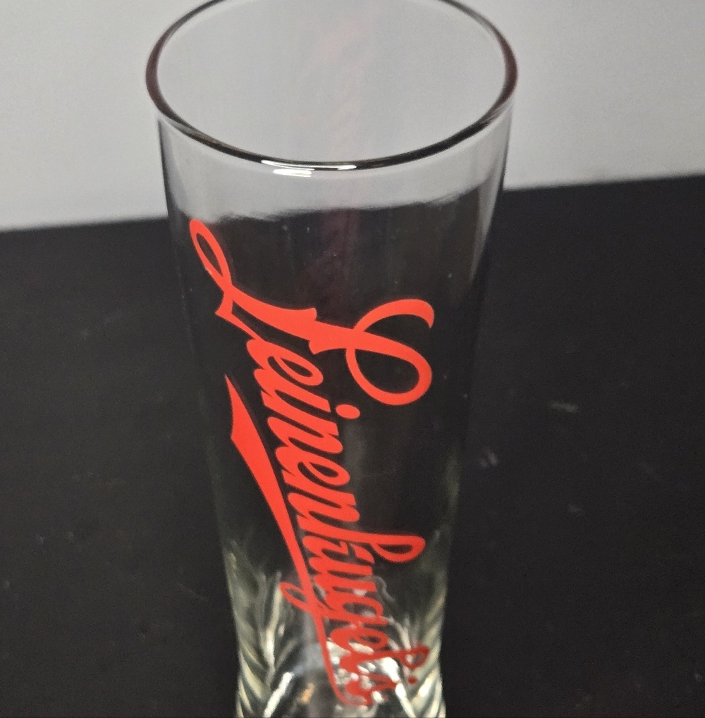 Leinenkugel's Pilsner beer glass 8.75" EXCELLENT CONDITION